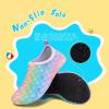 imageWateLves Kids Water Shoes Toddler Girls Boys Barefoot NonSlip Quick Dry Aqua Socks for Beach Swim WalkingRainbow Fishscale