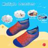 imageWateLves Kids Water Shoes Toddler Girls Boys Barefoot NonSlip Quick Dry Aqua Socks for Beach Swim WalkingRedBlue