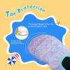 imageWateLves Kids Water Shoes Toddler Girls Boys Barefoot NonSlip Quick Dry Aqua Socks for Beach Swim WalkingRuffleFishscales