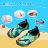 imageWateLves Kids Water Shoes Toddler Girls Boys Barefoot NonSlip Quick Dry Aqua Socks for Beach Swim WalkingShark