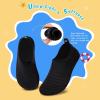 imageWateLves Kids Water Shoes Toddler Girls Boys Barefoot NonSlip Quick Dry Aqua Socks for Beach Swim WalkingStriped Black