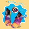 imageWateLves Kids Water Shoes Toddler Girls Boys Barefoot NonSlip Quick Dry Aqua Socks for Beach Swim WalkingSunset