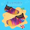 imageWateLves Kids Water Shoes Toddler Girls Boys Barefoot NonSlip Quick Dry Aqua Socks for Beach Swim WalkingSunset