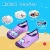 imageWateLves Kids Water Shoes Toddler Girls Boys Barefoot NonSlip Quick Dry Aqua Socks for Beach Swim WalkingUnicorn