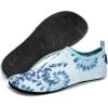 imageWateLves Womens Mens Slippers Socks House Shoes Barefoot Slip On Travel Slippers for Indoor Outdoor307Tie Dyed
