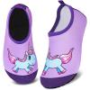 imageWateLves Kids Water Shoes Toddler Girls Boys Barefoot NonSlip Quick Dry Aqua Socks for Beach Swim WalkingUnicorn