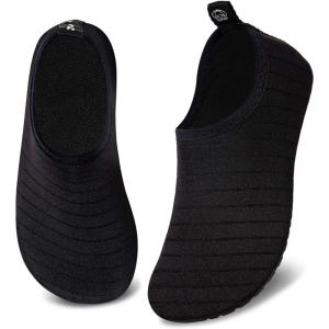 imageWateLves Kids Water Shoes Toddler Girls Boys Barefoot NonSlip Quick Dry Aqua Socks for Beach Swim WalkingStriped Black