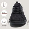 imageWateLves Barefoot WideToe Water Shoes for Womens Mens Minimalist Breathable Beach Shoe with Zero Drop Sole088black