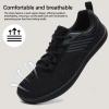 imageWateLves Barefoot WideToe Water Shoes for Womens Mens Minimalist Breathable Beach Shoe with Zero Drop Sole088black