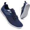 imageWateLves Barefoot WideToe Water Shoes for Womens Mens Minimalist Breathable Beach Shoe with Zero Drop Sole088blue