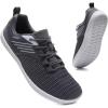 imageWateLves Barefoot WideToe Water Shoes for Womens Mens Minimalist Breathable Beach Shoe with Zero Drop Sole088grey