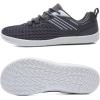 imageWateLves Barefoot WideToe Water Shoes for Womens Mens Minimalist Breathable Beach Shoe with Zero Drop Sole088grey