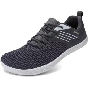 imageWateLves Barefoot WideToe Water Shoes for Womens Mens Minimalist Breathable Beach Shoe with Zero Drop Sole088grey