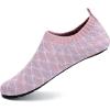 imageWateLves Barefoot Water Shoes for Women Men Travel Slippers Socks House Shoes QuickDry Aqua Socks for Beach Swim Pilates Yoga Dancing Camping Must Haves310FishscalePink
