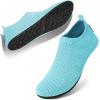 imageWateLves Barefoot Water Shoes for Women Men Travel Slippers Socks House Shoes QuickDry Aqua Socks for Beach Swim Pilates Yoga Dancing Camping Must Haves344Moon Green