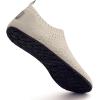 imageWateLves Barefoot Water Shoes for Women Men Travel Slippers Socks House Shoes QuickDry Aqua Socks for Beach Swim Pilates Yoga Dancing Camping Must Haves344Beige