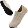 imageWateLves Barefoot Water Shoes for Women Men Travel Slippers Socks House Shoes QuickDry Aqua Socks for Beach Swim Pilates Yoga Dancing Camping Must Haves717Beige