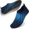 imageWateLves Barefoot Water Shoes for Women Men Travel Slippers Socks House Shoes QuickDry Aqua Socks for Beach Swim Pilates Yoga Dancing Camping Must Haves248BlackBlue