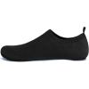 imageWateLves Barefoot Water Shoes for Women Men Travel Slippers Socks House Shoes QuickDry Aqua Socks for Beach Swim Pilates Yoga Dancing Camping Must Haves344Black