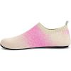 imageWateLves Barefoot Water Shoes for Women Men Travel Slippers Socks House Shoes QuickDry Aqua Socks for Beach Swim Pilates Yoga Dancing Camping Must Haves248BeigePink