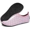imageWateLves Barefoot Water Shoes for Women Men Travel Slippers Socks House Shoes QuickDry Aqua Socks for Beach Swim Pilates Yoga Dancing Camping Must Haves310FishscalePink
