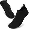 imageWateLves Barefoot Water Shoes for Women Men Travel Slippers Socks House Shoes QuickDry Aqua Socks for Beach Swim Pilates Yoga Dancing Camping Must Haves344Black