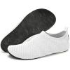 imageWateLves Barefoot Water Shoes for Women Men Travel Slippers Socks House Shoes QuickDry Aqua Socks for Beach Swim Pilates Yoga Dancing Camping Must Haves344White
