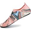 imageWateLves Barefoot Water Shoes for Women Men Travel Slippers Socks House Shoes QuickDry Aqua Socks for Beach Swim Pilates Yoga Dancing Camping Must Haves309Abstract Texture