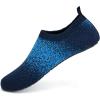 imageWateLves Barefoot Water Shoes for Women Men Travel Slippers Socks House Shoes QuickDry Aqua Socks for Beach Swim Pilates Yoga Dancing Camping Must Haves248BlackBlue
