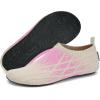 imageWateLves Barefoot Water Shoes for Women Men Travel Slippers Socks House Shoes QuickDry Aqua Socks for Beach Swim Pilates Yoga Dancing Camping Must Haves248BeigePink