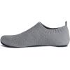 imageWateLves Barefoot Water Shoes for Women Men Travel Slippers Socks House Shoes QuickDry Aqua Socks for Beach Swim Pilates Yoga Dancing Camping Must Haves344Gray