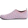 imageWateLves Barefoot Water Shoes for Women Men Travel Slippers Socks House Shoes QuickDry Aqua Socks for Beach Swim Pilates Yoga Dancing Camping Must Haves310FishscalePink