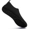 imageWateLves Barefoot Water Shoes for Women Men Travel Slippers Socks House Shoes QuickDry Aqua Socks for Beach Swim Pilates Yoga Dancing Camping Must Haves344Black