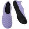imageWateLves Barefoot Water Shoes for Women Men Travel Slippers Socks House Shoes QuickDry Aqua Socks for Beach Swim Pilates Yoga Dancing Camping Must Haves310FishscalePurple