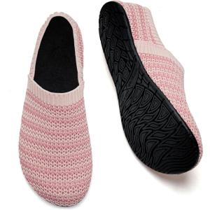 imageWateLves Barefoot Water Shoes for Women Men Travel Slippers Socks House Shoes QuickDry Aqua Socks for Beach Swim Pilates Yoga Dancing Camping Must Haves717Pink