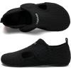 imageWateLves Kids Water Shoes Toddler Barefoot Swim Beach Shoes Girls Boys Breathable Quick Dry Aqua SocksBlack