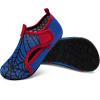 imageWateLves Kids Water Shoes Toddler Barefoot Swim Beach Shoes Girls Boys Breathable Quick Dry Aqua SocksBlue Red