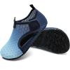 imageWateLves Kids Water Shoes Toddler Barefoot Swim Beach Shoes Girls Boys Breathable Quick Dry Aqua SocksGradient Blue