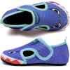 imageWateLves Kids Water Shoes Toddler Barefoot Swim Beach Shoes Girls Boys Breathable Quick Dry Aqua SocksShark