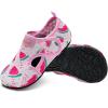 imageWateLves Kids Water Shoes Toddler Barefoot Swim Beach Shoes Girls Boys Breathable Quick Dry Aqua SocksWatermelon