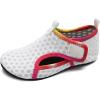 imageWateLves Kids Water Shoes Toddler Barefoot Swim Beach Shoes Girls Boys Breathable Quick Dry Aqua SocksWhite