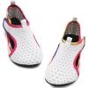 imageWateLves Kids Water Shoes Toddler Barefoot Swim Beach Shoes Girls Boys Breathable Quick Dry Aqua SocksWhite
