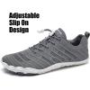 imageWateLves Barefoot Water Shoes Women Men Anti Slip Wide Toe Breathable Walking Shoes Minimalist Zero Drop Sneakers for Beach Travel HikingBgrey