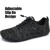 imageWateLves Barefoot Water Shoes Women Men Anti Slip Wide Toe Breathable Walking Shoes Minimalist Zero Drop Sneakers for Beach Travel HikingBmix Grey