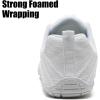 imageWateLves Barefoot Water Shoes Women Men Anti Slip Wide Toe Breathable Walking Shoes Minimalist Zero Drop Sneakers for Beach Travel HikingBwhite