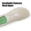 imageWateLves Barefoot Water Shoes Women Men Breathable Wide Width Toe Box Beach Walking Shoes Comfortable Slip On Minimalist Sneakers for Travel HikingAbeige