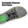 imageWateLves Barefoot Water Shoes Women Men Breathable Wide Width Toe Box Beach Walking Shoes Comfortable Slip On Minimalist Sneakers for Travel HikingAgreyGreen