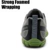 imageWateLves Barefoot Water Shoes Women Men Breathable Wide Width Toe Box Beach Walking Shoes Comfortable Slip On Minimalist Sneakers for Travel HikingAgreyGreen
