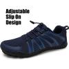 imageWateLves Barefoot Water Shoes Women Men Breathable Wide Width Toe Box Beach Walking Shoes Comfortable Slip On Minimalist Sneakers for Travel HikingBblue