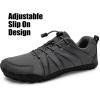 imageWateLves Barefoot Water Shoes Women Men Breathable Wide Width Toe Box Beach Walking Shoes Comfortable Slip On Minimalist Sneakers for Travel HikingBdark Grey